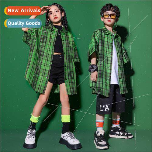 Girls Jazz Dance Costume Handsome Japanese Set Dance Permanc
