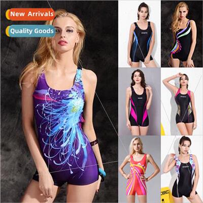2024 New Professional Quick Dry One-piece Swimsu Women Europ