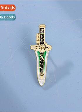 che design exquise tide cool dagger shape game badge backpac