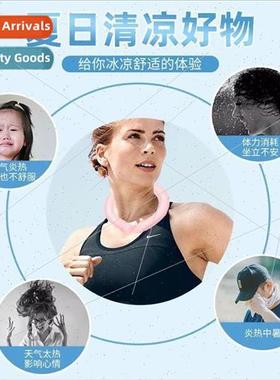 Anti-sunstroke can be sustained cooling cool collar summer c