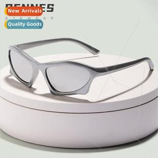 Ins kids sunglasses Y2K futuristic fashion sun shades UV400