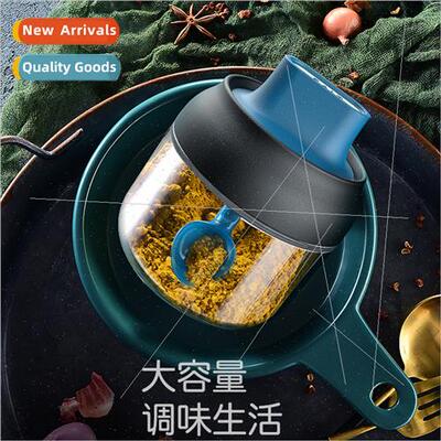 Kchen spice box salt shaker glass spice box spice jar season