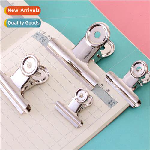 Office stationery round head steel clip silver round head cl