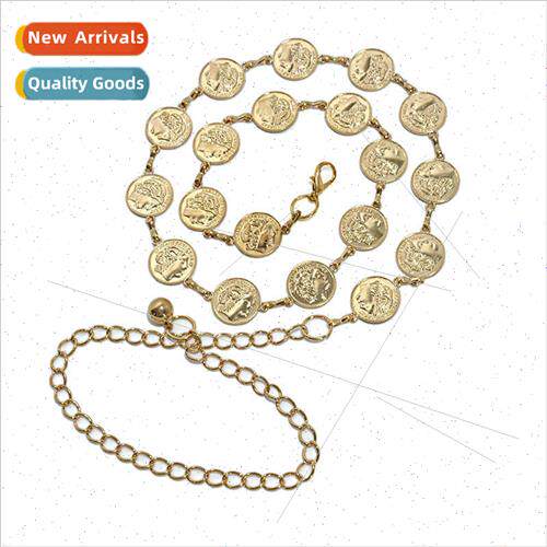 Europe big  beauty head sailor dance waist chain ladies hund