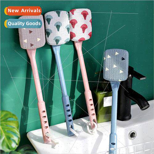 Long Handle Bath Brush Household Back Scrub Towel Back Scrub