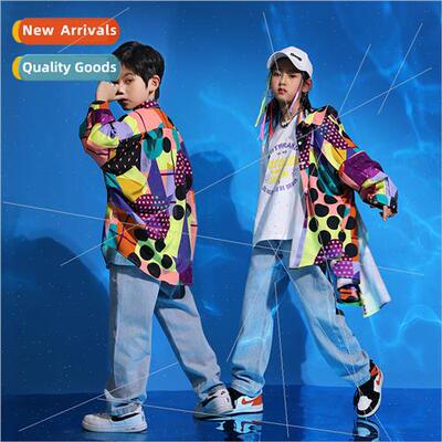 Childrens Loose Set Dance Jazz Dance Drum Set Permance Costu