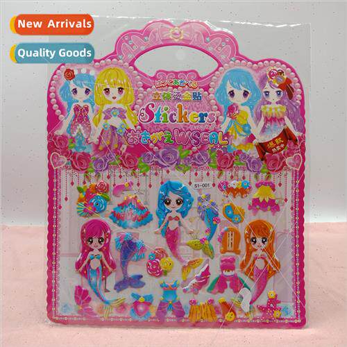 Children stickers children 3D cartoon sponge bubble princess