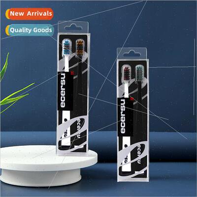 high-grade couple toothbrushes two sets cleaning care soft b