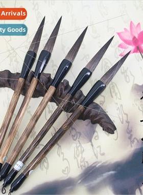 Old craftsmen making Bear-hair brushes适用cursive use Brushe