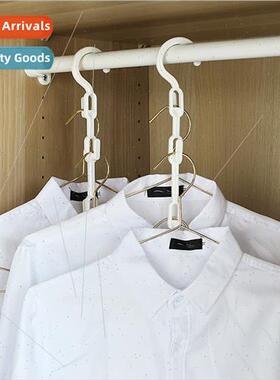 Clothes hanging rack Japan creative one turn four clothes ra