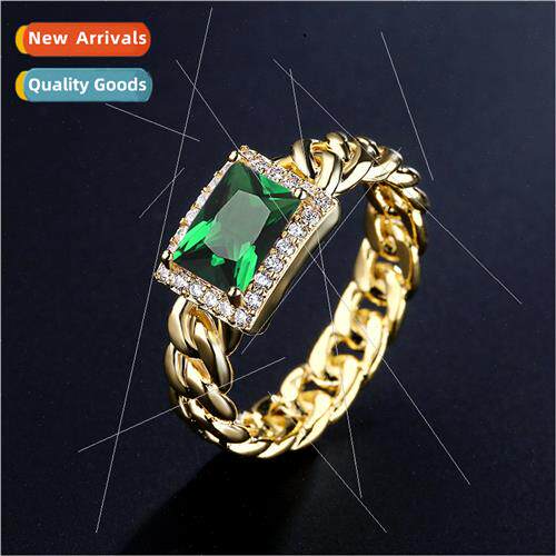 Fashion Popular Micro Zirconia Twist Ring Women che Rings
