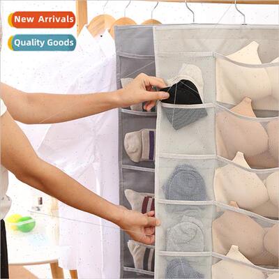 Underwear Storage Hanging Bag Reversible Closet Sock Organiz