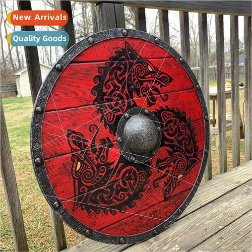 NEW EIVOR VALHALLA RAVEN Authentic Battle Stripe Viking Shie