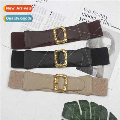 Waistband Women Wide Belt Decoration Coat Su Jacket Black Cu