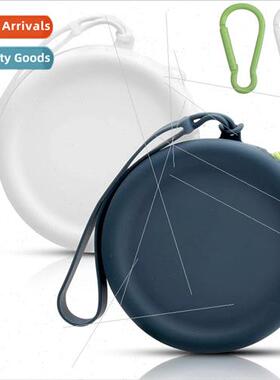 Non-new round silicone coin purse portable data cable earpho