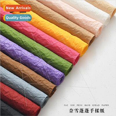 520 Nespresso paper pleated fluffy hand kneaded paper waterp