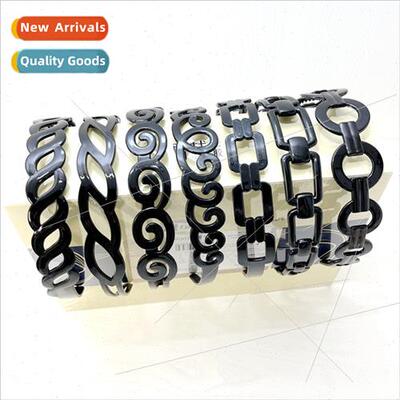 Korea simple black hair bands basic  wash face pressure hair