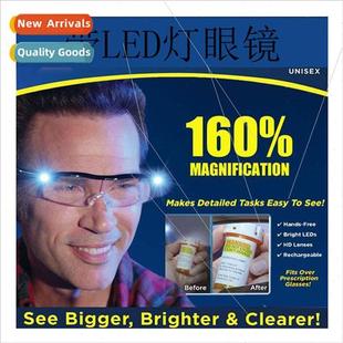 scope led mighty rechargeable magnifying light pres sight