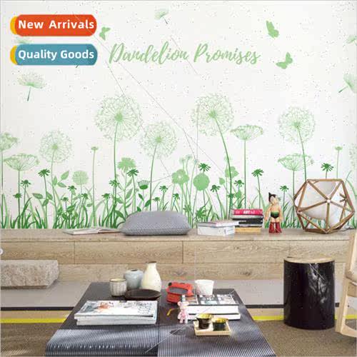 CH39054AB small fresh dandelion home self-adhesive wall stic