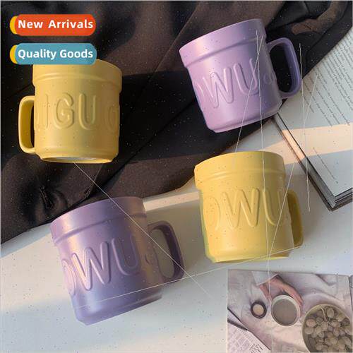 Ins wind cute high color value couple brush teeth cup simple