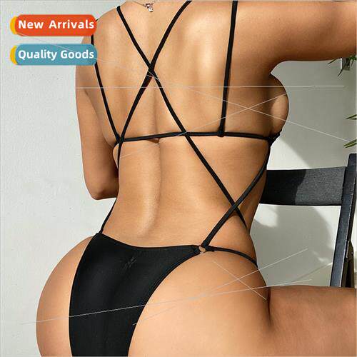 Europe2022 New One Piece Bikini Sexy Triangle Wrap Swimsu Sw