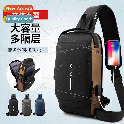 New simple fashion nd  shoulder bag casual men biker bag pas