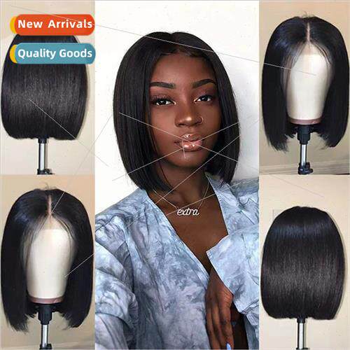 wig women Europe fashion bob wig middle part o head chemical