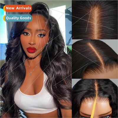 wigs Europe ladies front lace chemical fiber head covering b