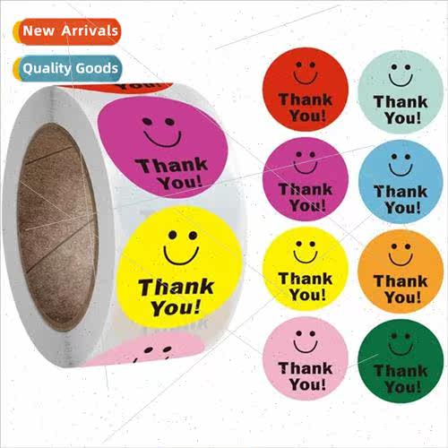 insdiy thank you smiley cartoon gift gift envelope seal stic