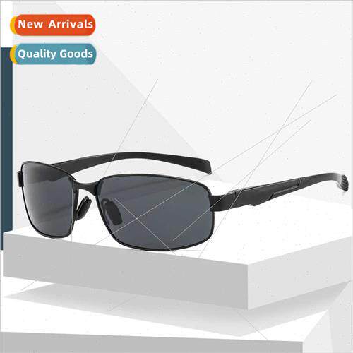 Aluminum magnesium sunglasses outdoor sports sunglasses men