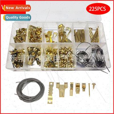 Nail Wall Hanging Set 225pcs Boxed Metal Europe Non-Traceabl
