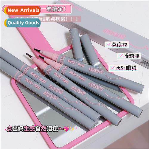 Focus heart tear mole pen lasting not easy to take off color