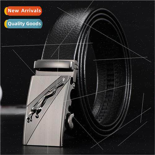 Belt men Jaguar automatic buckle belt men imation head layer