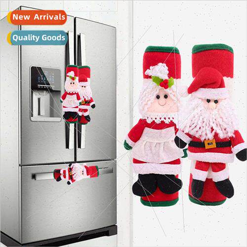 2023Christmas new refrigerator set decorations Christmas orn