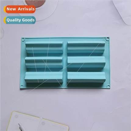 6-bar sofa 191 rectangular soap ice grid silicone mold cake