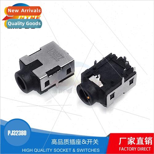 3.5 headphone socket 6-pin plug-in PJ32380 laptop four-stage