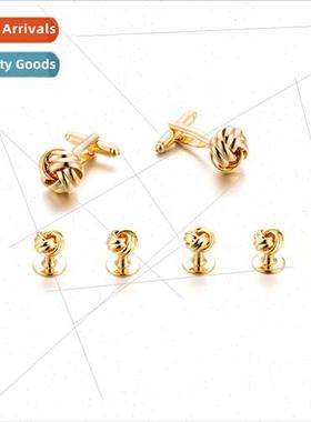 French Shirt Set Cufflinks Openwork Twist Cufflinks Dress Cl