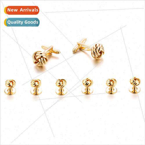 French Shirt Set Cufflinks Openwork Twist Cufflinks Dress Cl