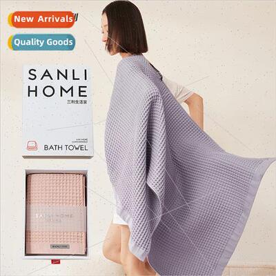Towel cotton honeycomb bath towel towel absorbent towel cott