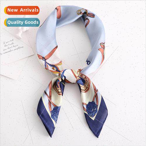 Autumn new decorative square scarf  American simple retro pr