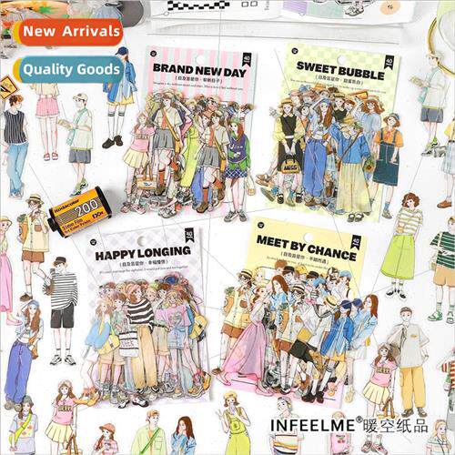 eye is all you PET sticker pack Korea girls cartoon characte