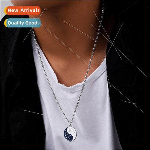 Fashion Men mple New Chinese Round Taiji Bagua Bipolar Star