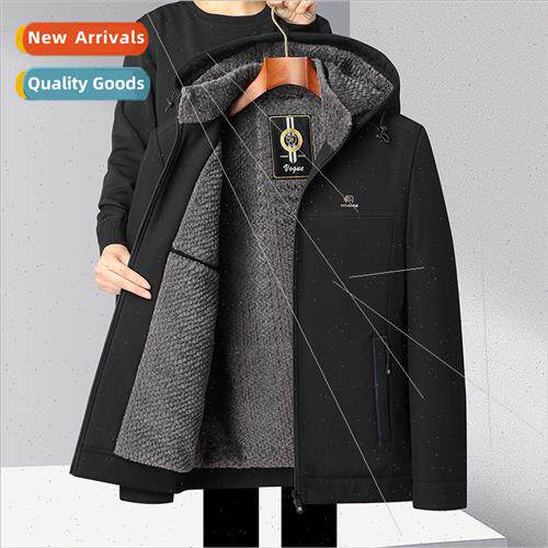 Dad fall winter jacket middle-aged winter jacket male elderl