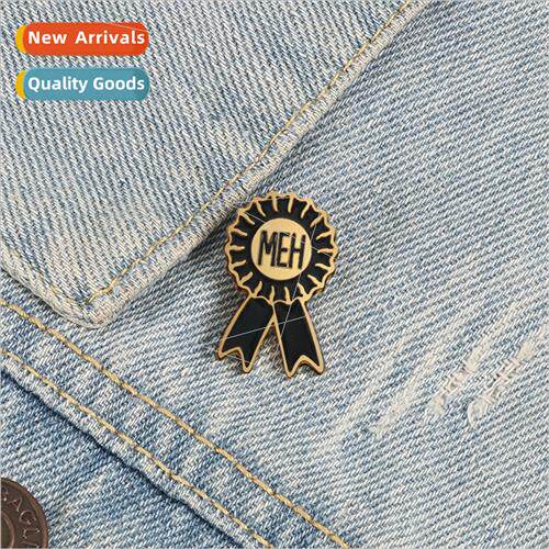 Japan Korea Harajuku alloy badge cactus medal bow tie brooch