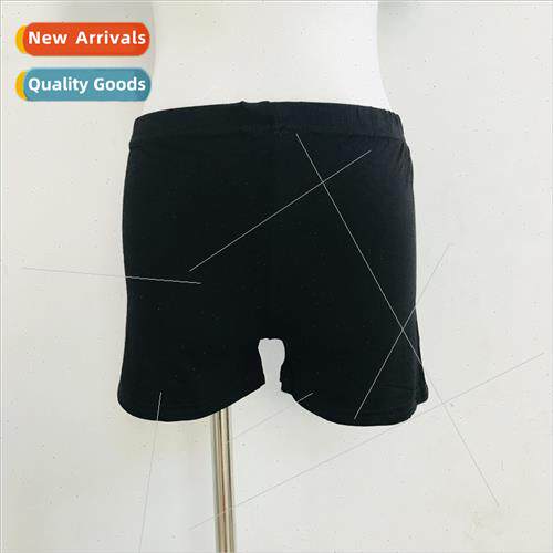 Ice silk -marking anti-glare safety pants female fat plus si