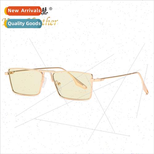 New metal frame fashion sunglasses 9153 Europe marine piece