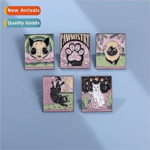 high value alloy creative series cat painting Exquise oil