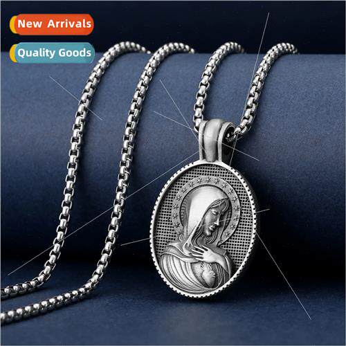 Europe hip hop mariachi pendant tanium steel necklace men in