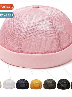 Summer new brimless melon hat hip-hop men women light board