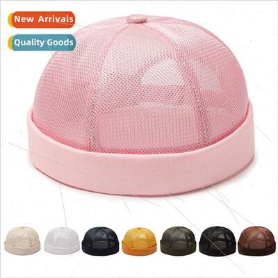 Summer new brimless melon hat hip-hop men women light board